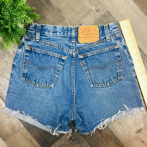 Levi's Pants - Levi’s 501 Vintage High Waisted Jean Shorts 25/26”